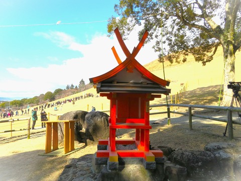 4野上神社・若草山